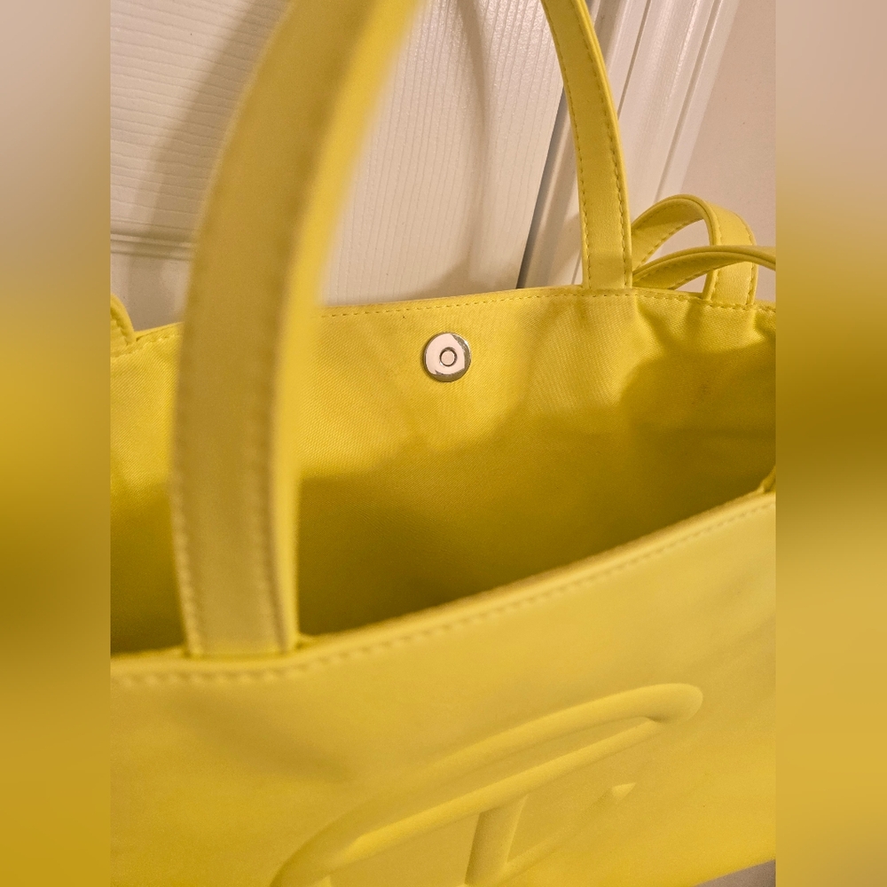 Telfar Yellow Tote Bag - Picture 2 of 9